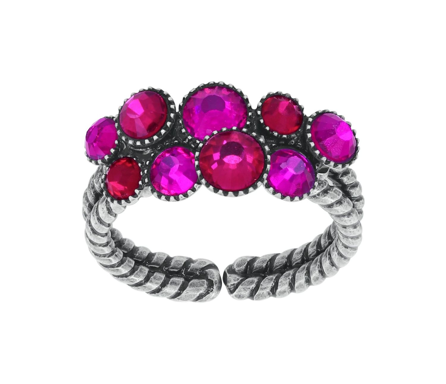 Konplott Ring Konplott Ring "Water Cascade" dark rose