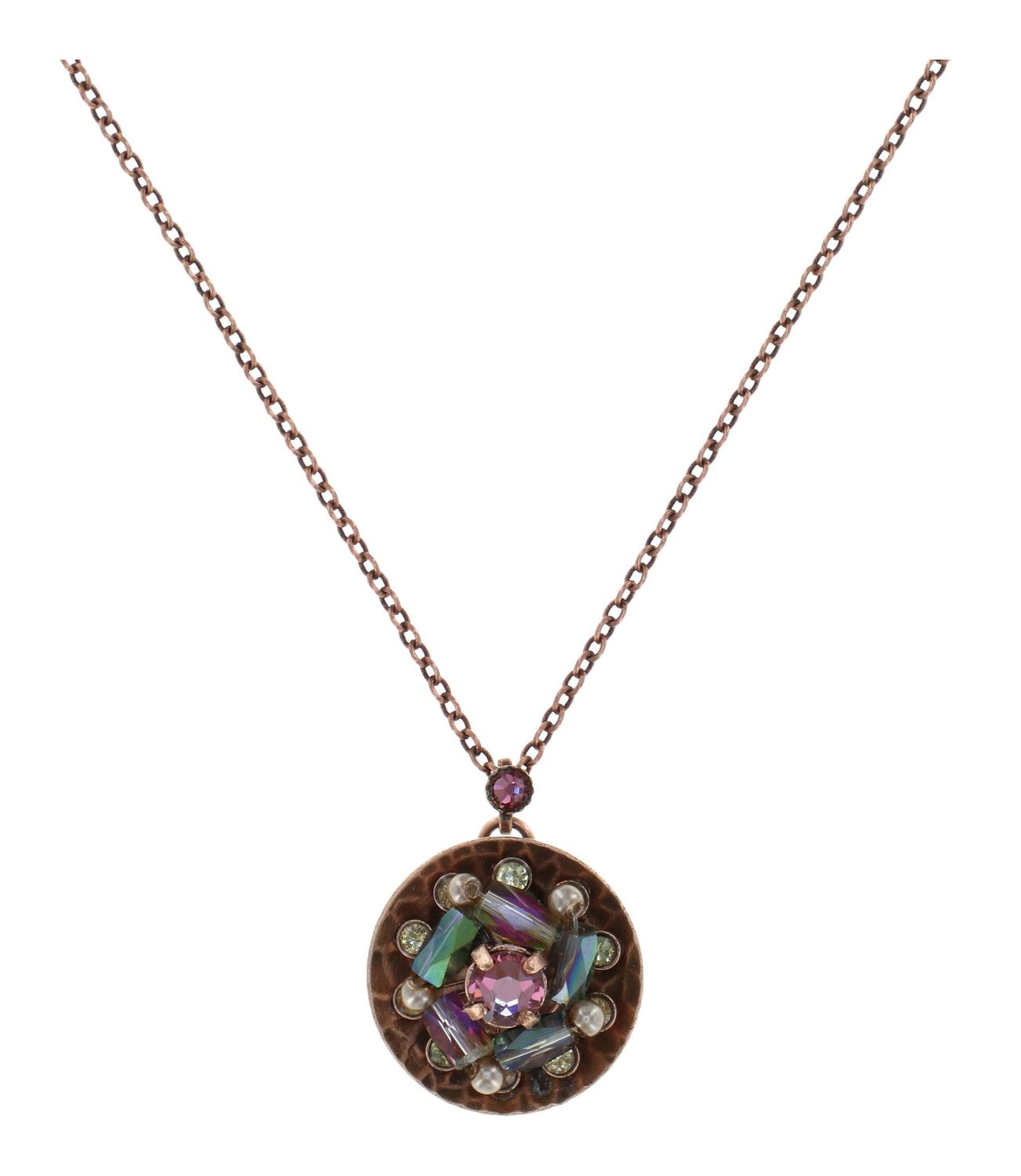 Konplott Kette Konplott Kette "Soul of Thorns" Sunset - Braun/Rosa/Beige