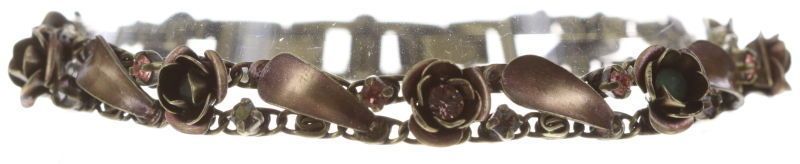 Konplott Armband "In Honor of the Rose" mit grün/rose