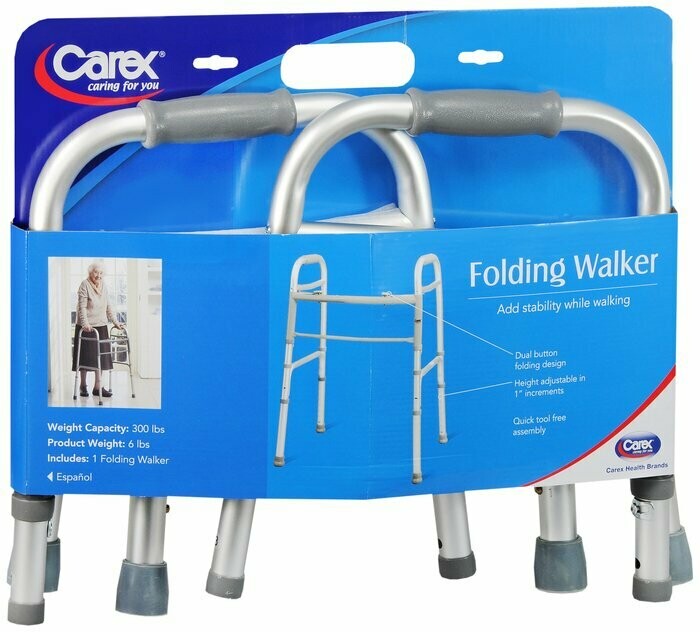 Carex Foldable Walker