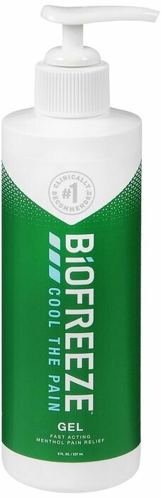 Dầu xoa bóp giảm nhanh các cơn đau khớp Biofreeze Pain Relief Gel Pump 8oz