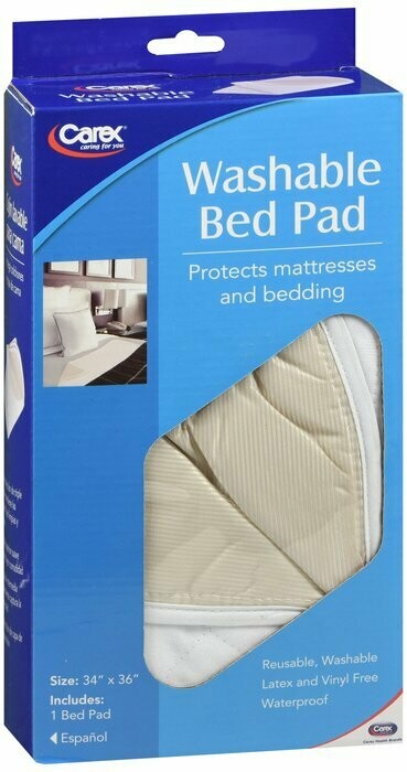 Carex Reuseable Bed Pad 34x36