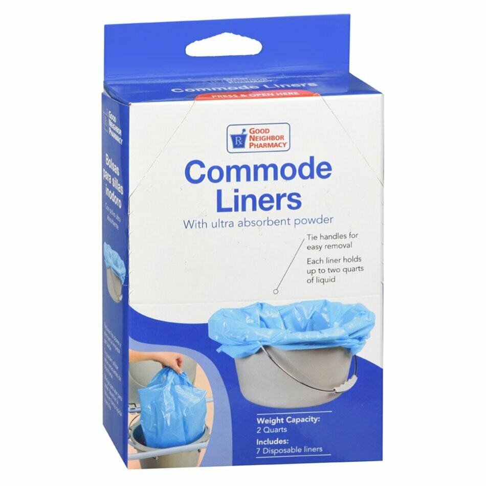 GNP Commode Liners 7ct