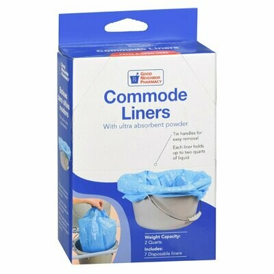 GNP Commode Liners 7ct