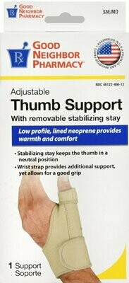 GNP Thumb Support Small/Medium