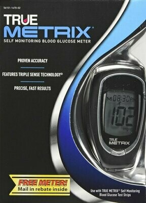 Máy thử tiểu đường, True Metrix Self Monitoring Blood Glucose Meter