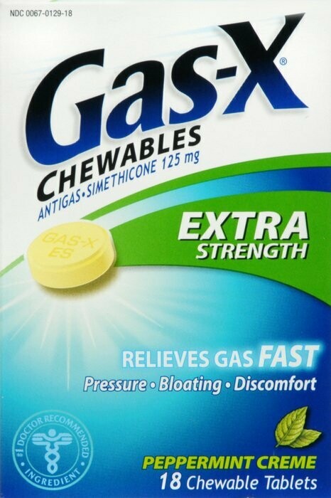 Gas-X Extra Strength Chewable Peppermint 18ct