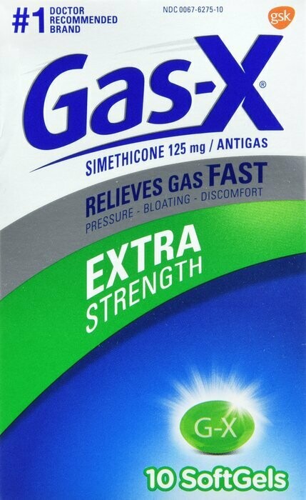 Gas-X Extra Strength Softgel 10ct