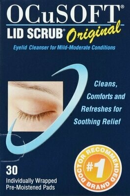 OCuSOFT Lib Scrub Pad 30ct