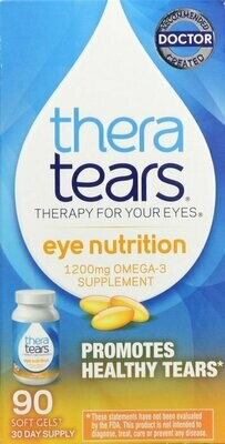 Thuốc bổ cho mắt, TheraTears Dry Eye Capsule 90ct