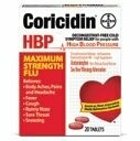 Thuốc trị cảm cúm cho người cao huyết áp Coricidin HBP (Maximum Strength Flu) Tablets 20ct
