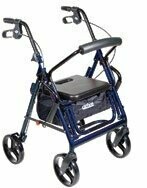 Rollator Duet Burgandy