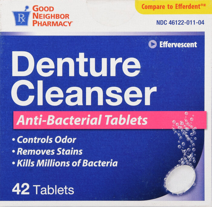 GNP Denture Cleanser Tablets 42ct