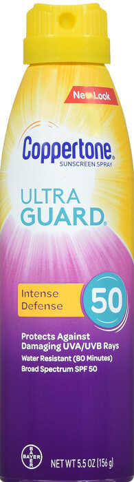 Kem chống nắng Coppertone UltraGUARD Spray Clear SPF50 5.5oz
