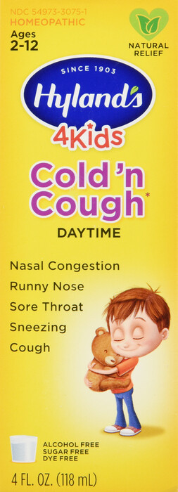 Hyland’s 4 Kids Cold ‘n Cough Liquid 4oz