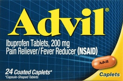 Viên giảm đau hạ sốt Advil 200mg 24ct