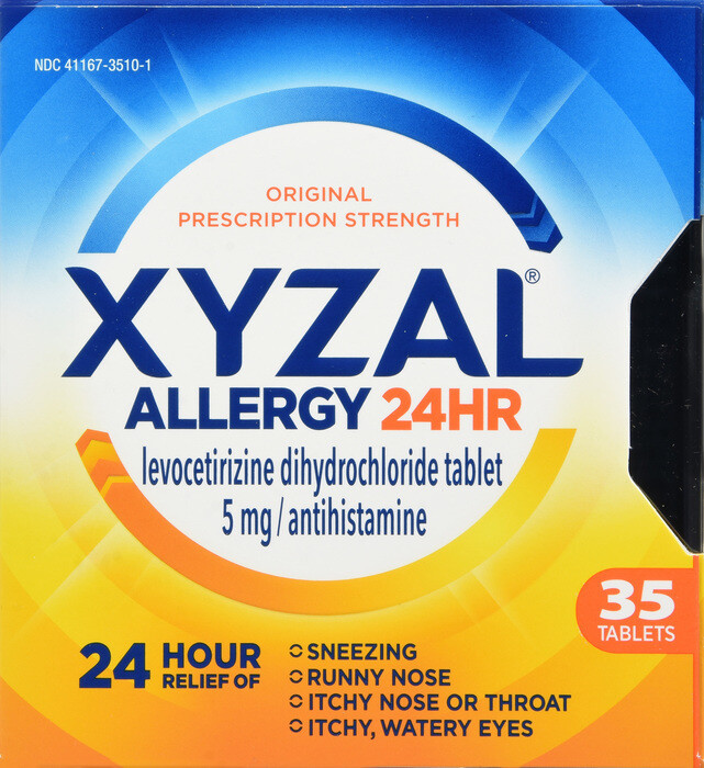 XYZAL Allergy 24HR 5mg Tablet 35ct