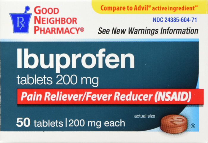 Thuốc giảm đau, GNP Ibuprofen tablets 200mg