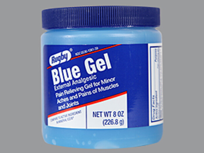 Dầu xoa bóp làm giảm cơn đau nhức Blue Gel Muscle Relief 8oz