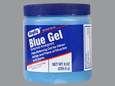 Dầu xoa bóp làm giảm cơn đau nhức Blue Gel Muscle Relief 8oz