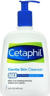 Sữa rửa mặt dịu nhẹ cho mọi loại da Cetaphil Gentle Skin Cleanser 16oz