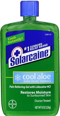 Kem nha đam, Solarcaine Cool Aloe Gel, 8oz