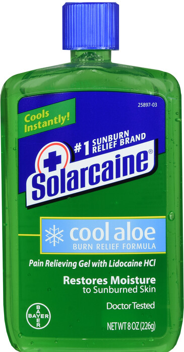 Kem nha đam, Solarcaine Cool Aloe Gel, 8oz