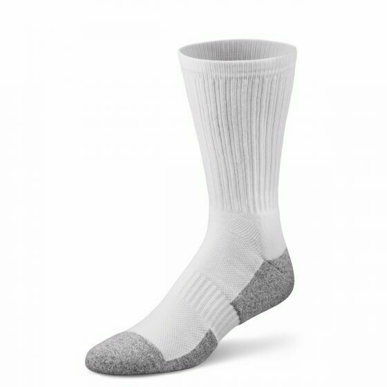 Vớ cho người bệnh tiểu đường, Diabetic Crew Socks (White)