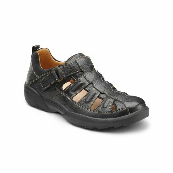 Fisherman Men's Casual Sandal (Black)