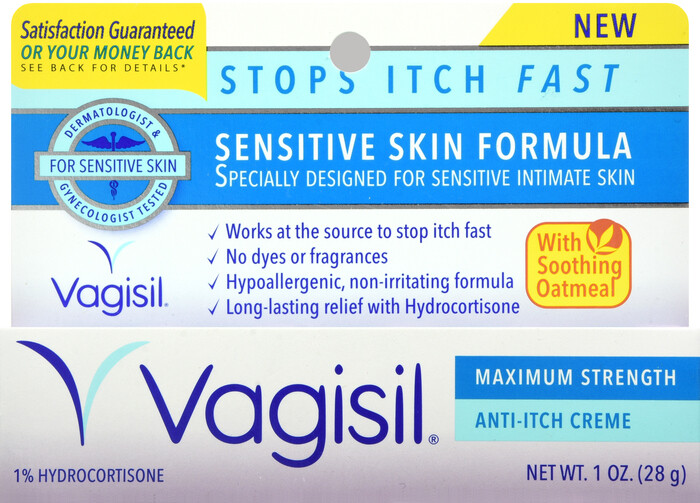Vagisil Anti-Itch Sensitive Skin Crème 1oz