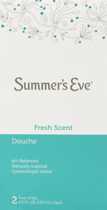 Summer's Eve Douche Fresh Scent 2x4.5oz