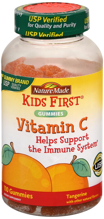 Kẹo dẻo bổ sung Vitamin C cho trẻ em, Kids First Vitamin C Gummy 110ct