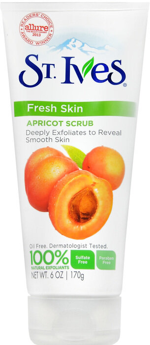 Sữa rửa mặt tẩy da, St. Ives Apricot Scrub 6oz