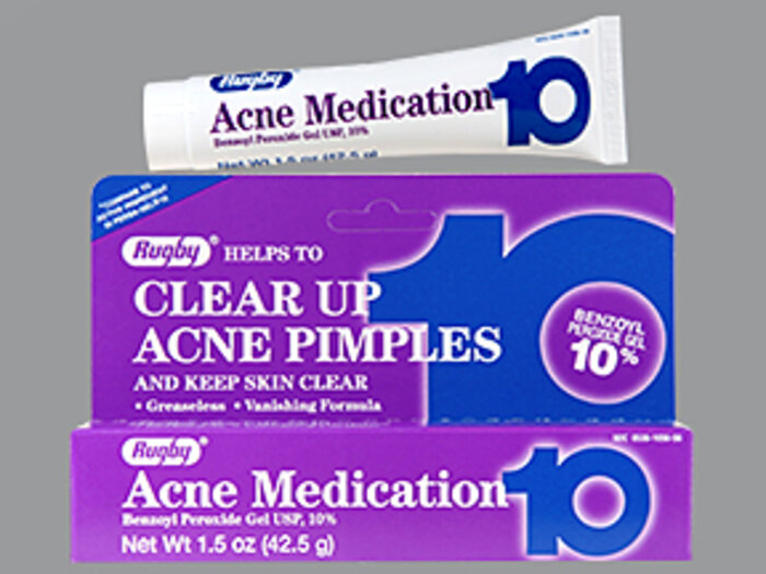 Kem trị mụn, Benzoyl Peroxide 10% Gel 42.5gm