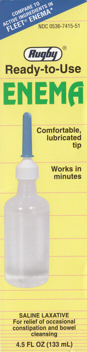 Rectal Enema 4.5oz