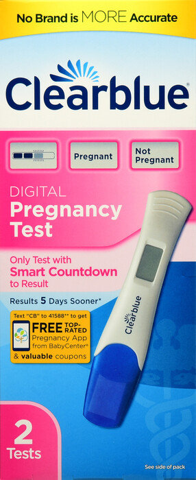 Clearblue Pregnancy Test 2ct