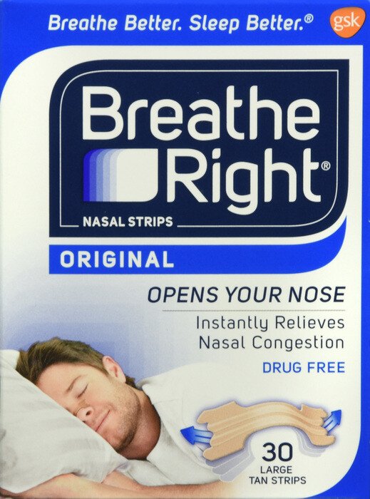 Breathe Right Original Tan (Small/Medium/Large) 30ct