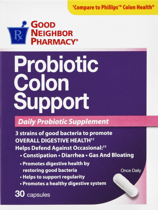 Men vi sinh, GNP Probiotic Colon Support Capsule 30ct