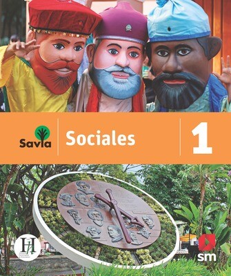 PRIMERO - SAVIA SOCIALES 1 TEXTO, VOCABULARIO PARA COMPRENDER Y ACCESO DIGITAL - SM - 2020 - ISBN 9781630148065