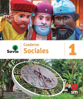 PRIMERO - SAVIA SOCIALES 1 CUADERNO - SM - 2020 - ISBN 9781630148126