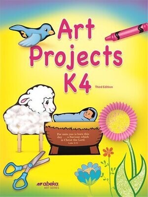 PRE-KINDER - ART PROJECTS K4 - UNBOUND - ABEKA - ISBN 164038