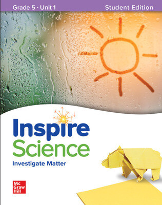 QUINTO - INSPIRE SCIENCE 5 STUDENT EDITION UNITS 1-4 WITH ONLINE STUDENT CENTER 1-YEAR SUBSCRIPTION - GLE - 20 - ISBN 9780077005689