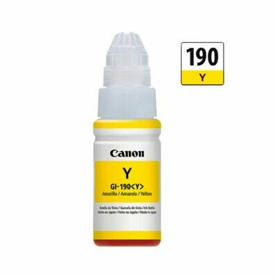 TINTA CANON GI-190 Y AMARILLO