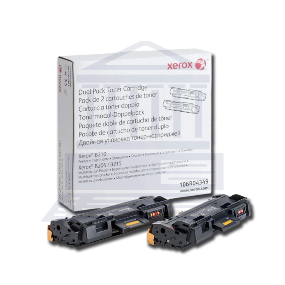 TONER XEROX DUAL 106R04349 B205,B210,B215