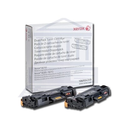 TONER XEROX DUAL 106R04349 B205,B210,B215