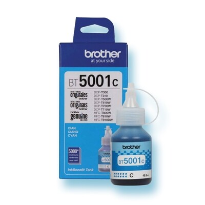 TINTA BROTHER BT5001C  CYAN