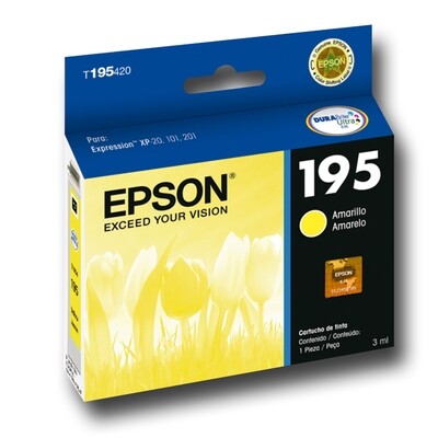 CARTUCHO EPSON T195420 AMARILLO
