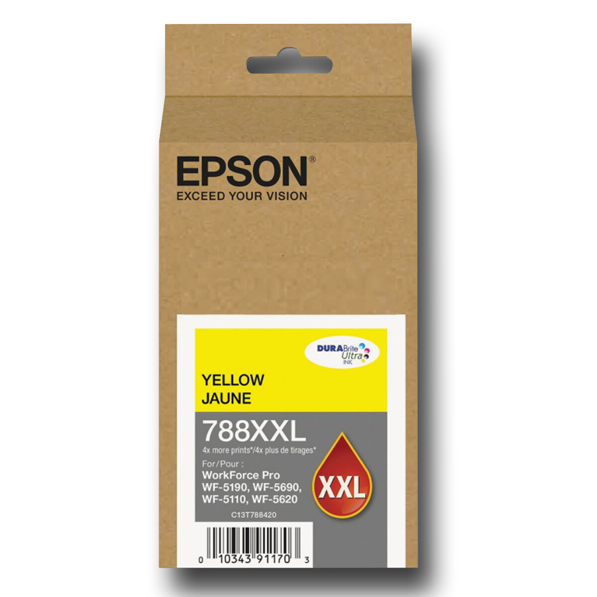 CARTUCHO EPSON T788XXL AMARILLO WF5190