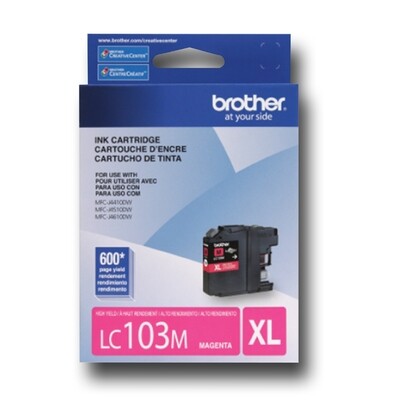 CARTUCHO BROTHER LC-103XL M MAGENTA