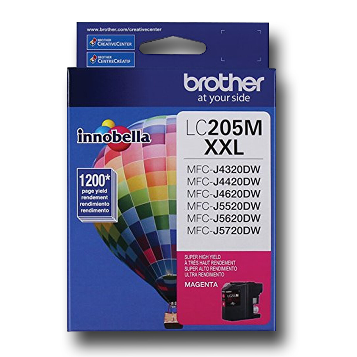 CARTUCHO BROTHER LC-205 MAGENTA